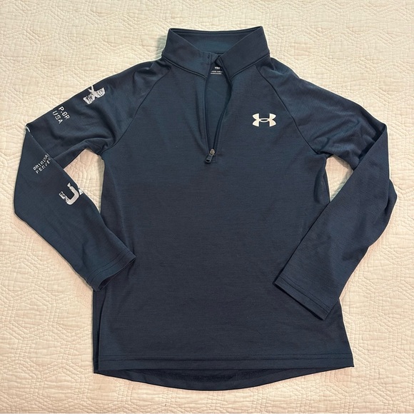 Under Armour Dark Blue Performance Pullover - Picture 1 of 2